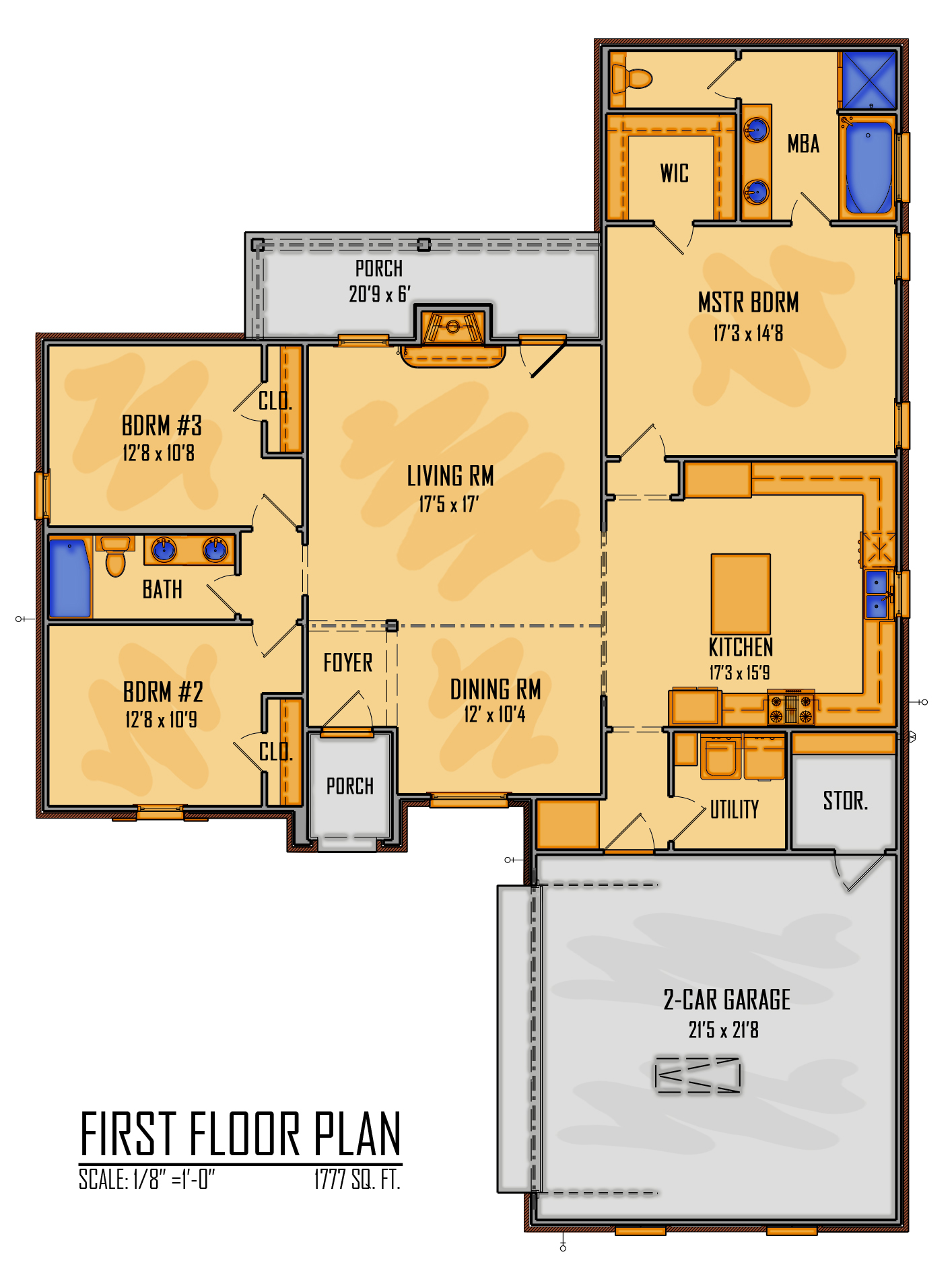 3RD2220 Third Floor Plans